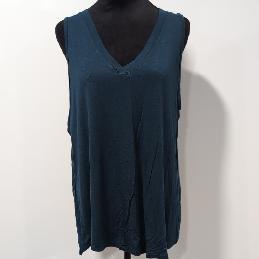 Maurices Deep Teal V-Neck Tank